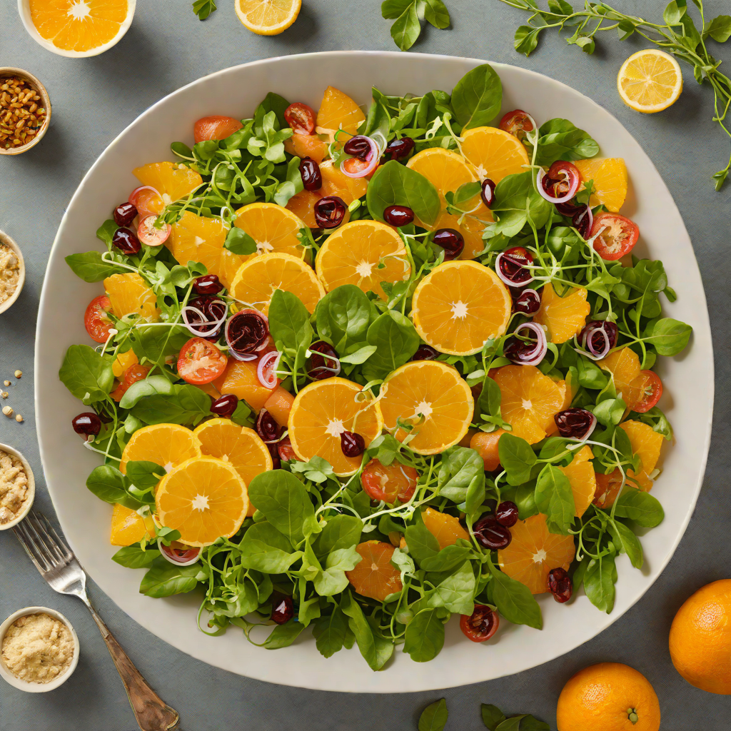 Yuzu Orange Liqueur Citrus Salad Dressing