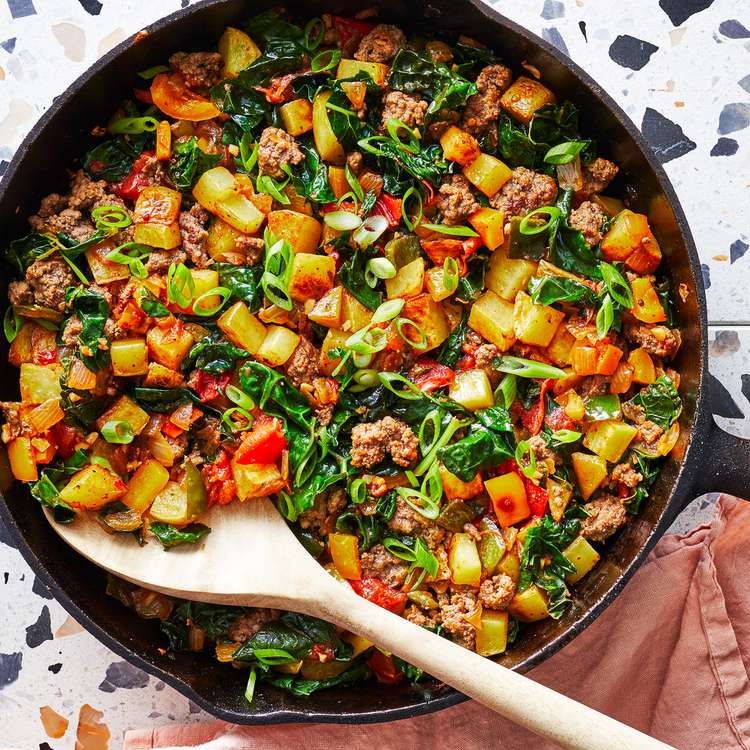 Low-Carb Autumn Veggie Skillet