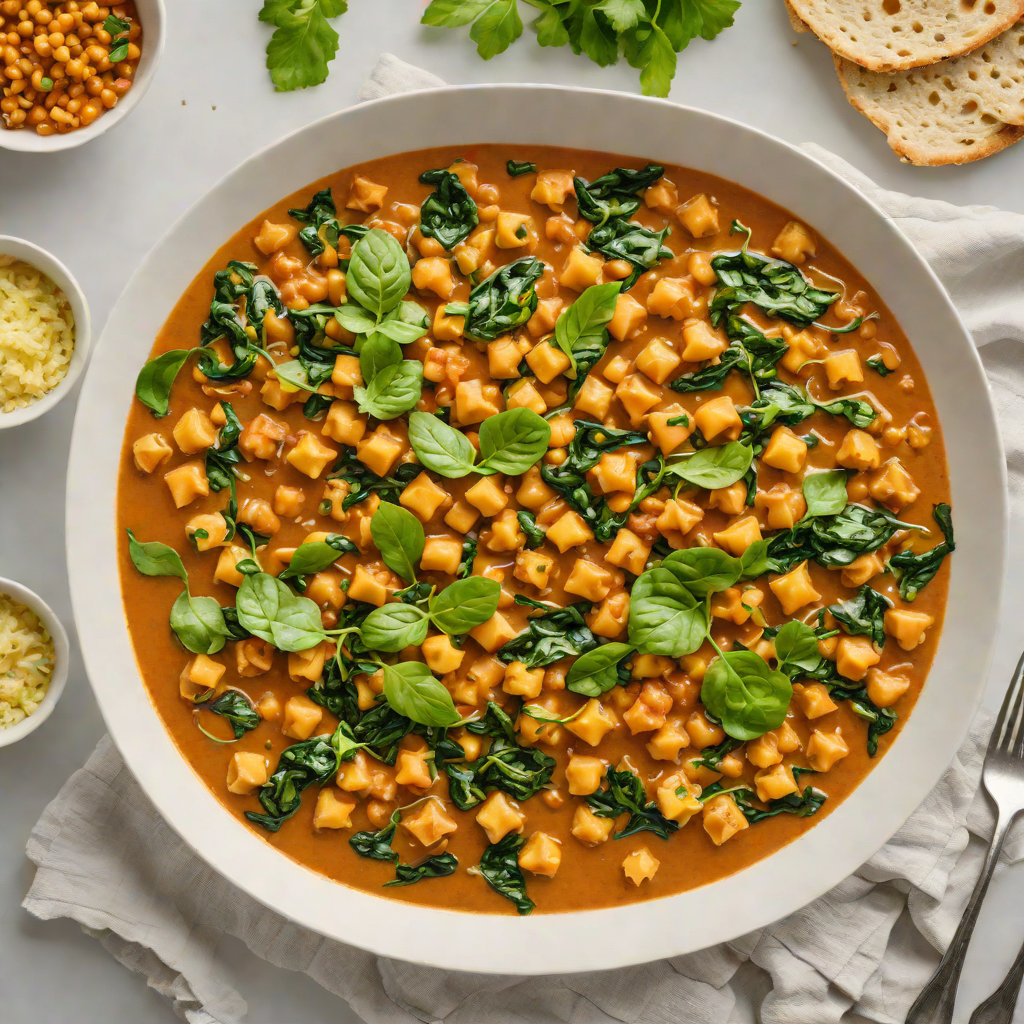 One-Pan Chickpea and Spinach Curry