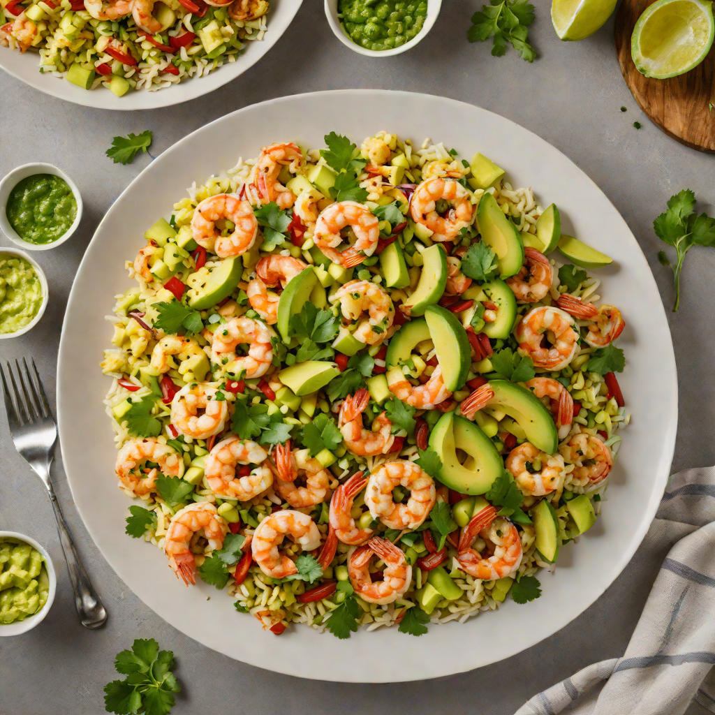 Sheet Pan Chili-Lime Shrimp with Roasted Cauliflower and Avocado Salsa