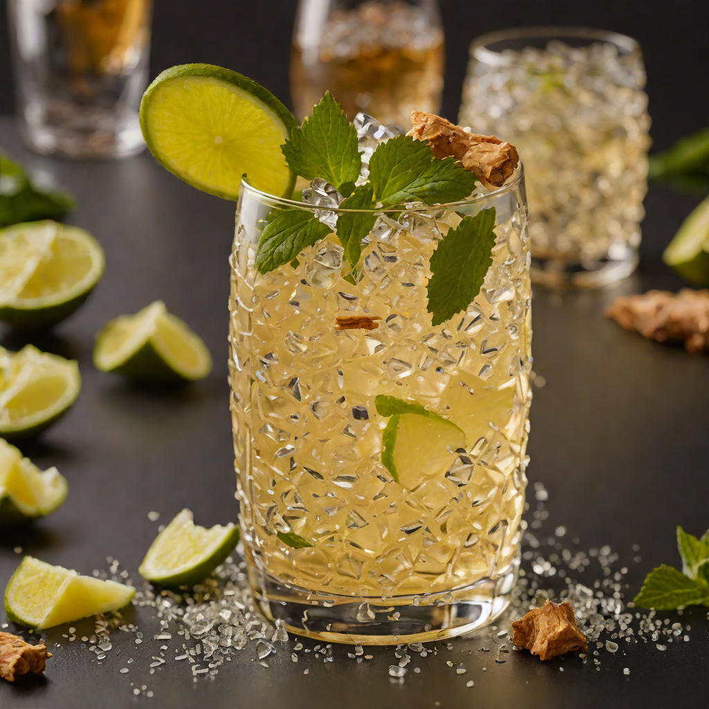 Sparkling Tropical Ginger Mule