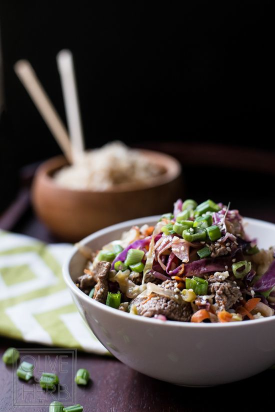 Kangaroo Fillet Stir-Fry with Finger Lime and Kakadu Plum Sauce