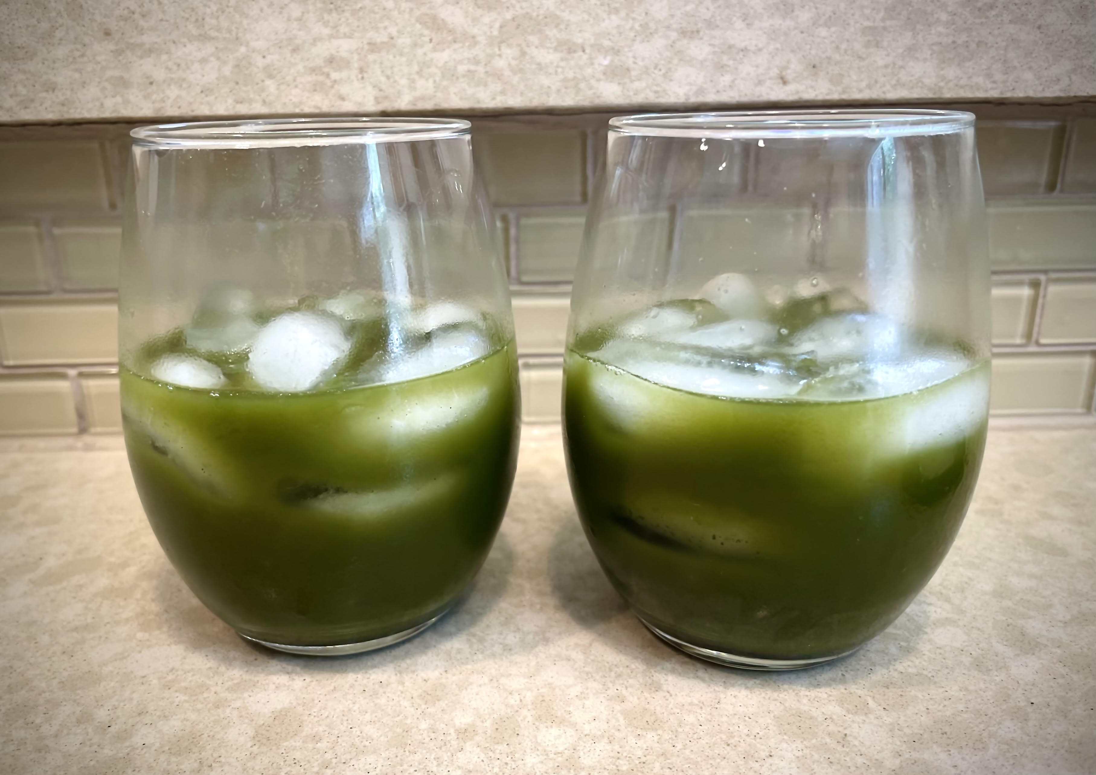 Matcha Basil Lemonade