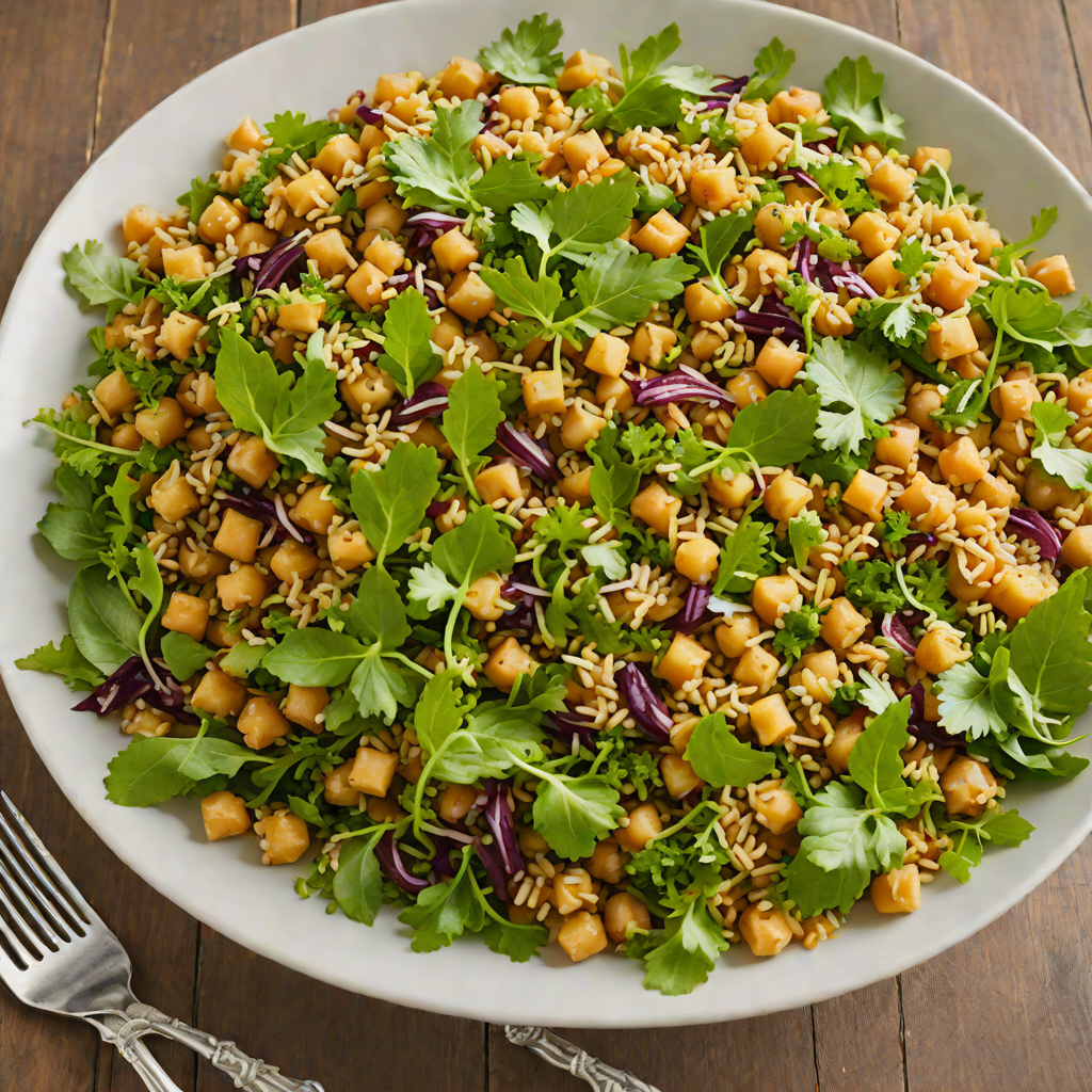 Web Explorer’s Spiced Chickpea and Quinoa Salad