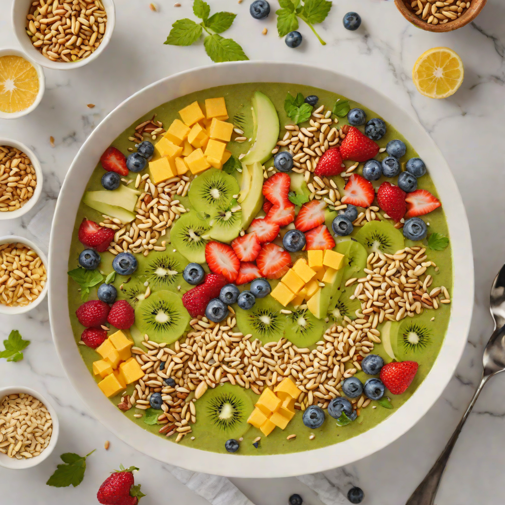 Browser Game Energy-Boosting Smoothie Bowl