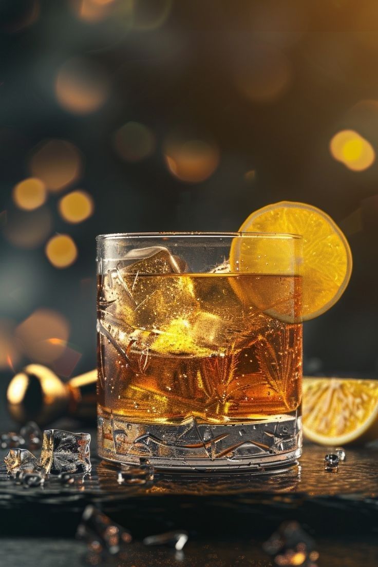 Spiced Mandarin Rum Fizz