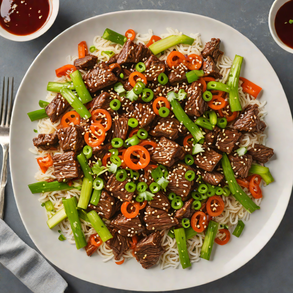 Quick Stir-Fried Korean Beef with Gochujang and Scallions