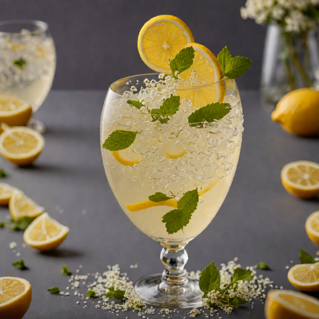 Crisp Lemon-Elderflower Fizz