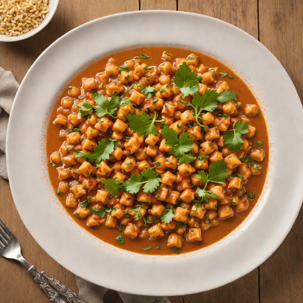 Wall-Climbing Spiced Chickpea Stew