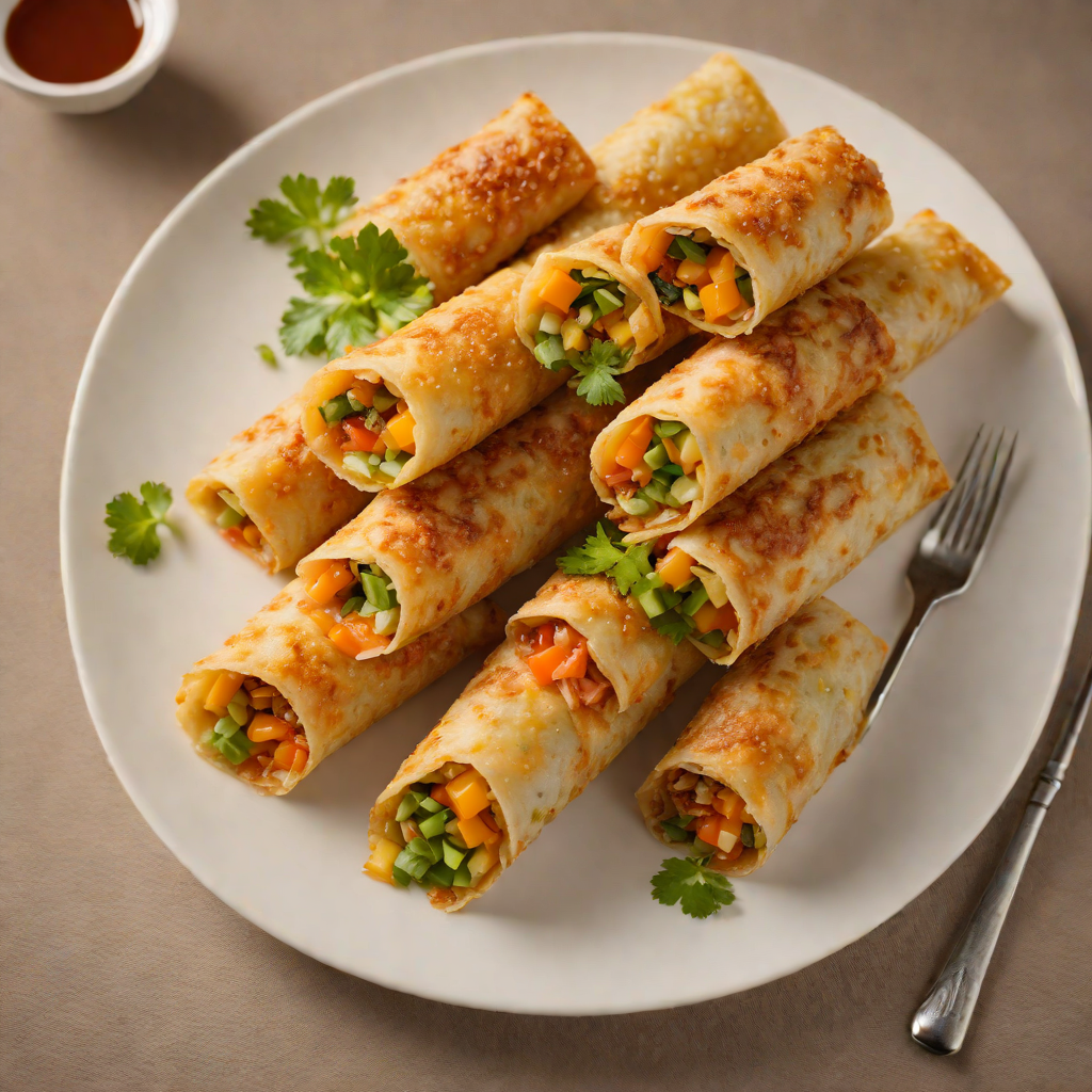 Stir-Fried Egg Roll Filling with Crispy Edges