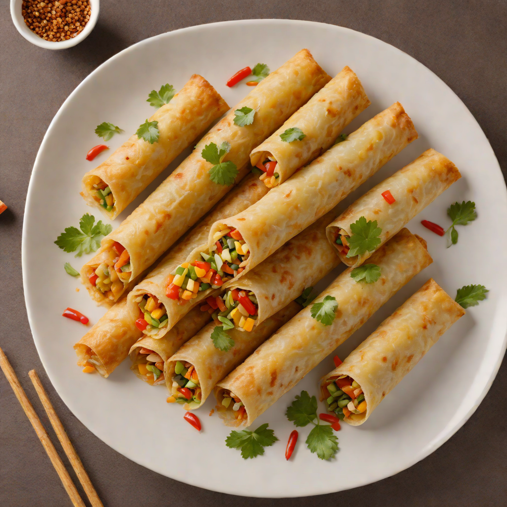 Stir-Fried Egg Roll Filling with Chinese Five-Spice