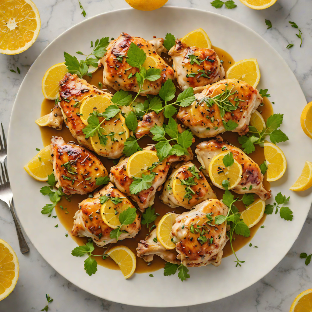 Sautéed Chicken with Zesty Citrus and Herb Glaze