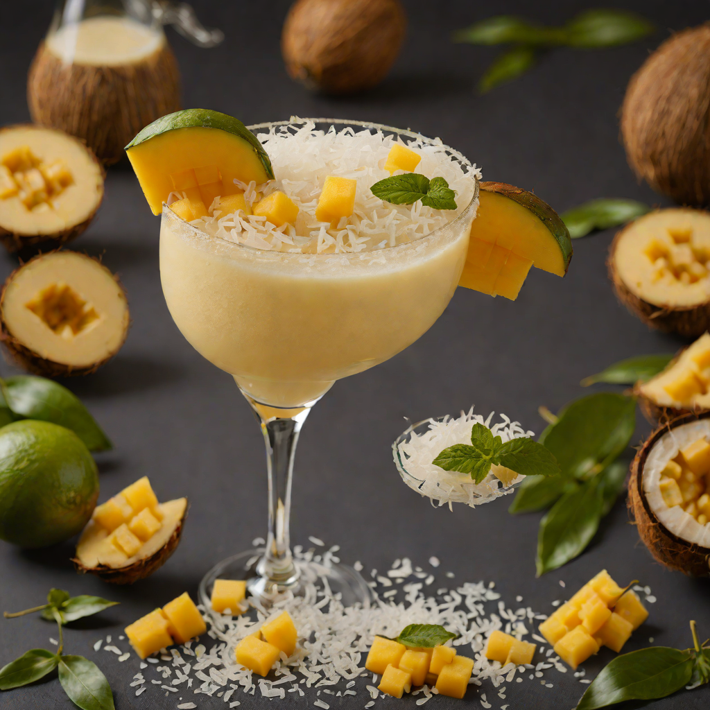 Coconut-Mango Frozen Daiquiri