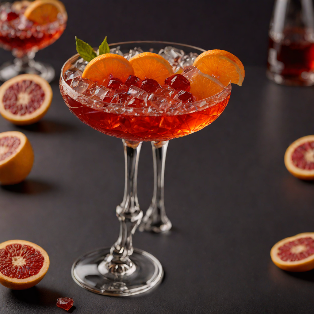 Charred Grapefruit Negroni Twist