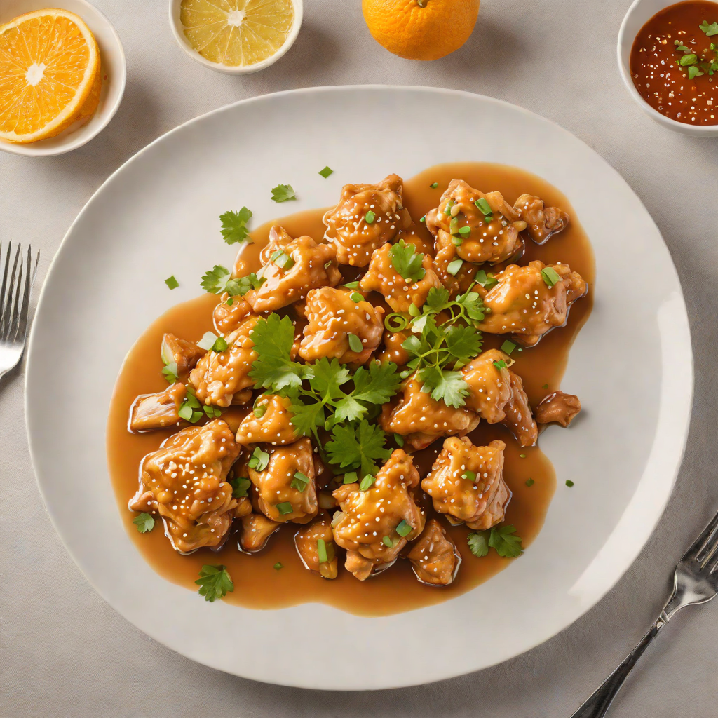 Muddled Orange Chicken Sour