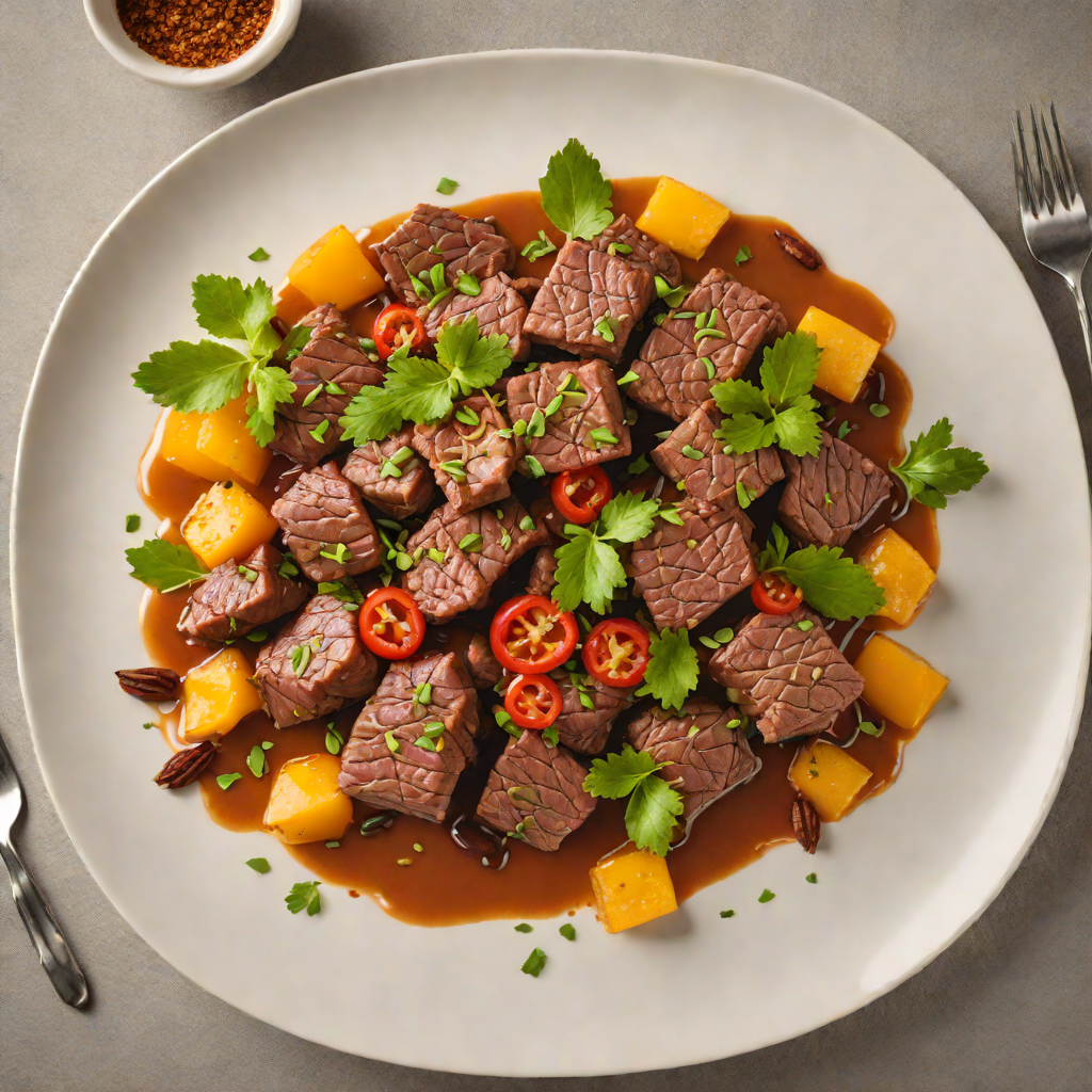 Spiced Ginger Beef Old Fashioned