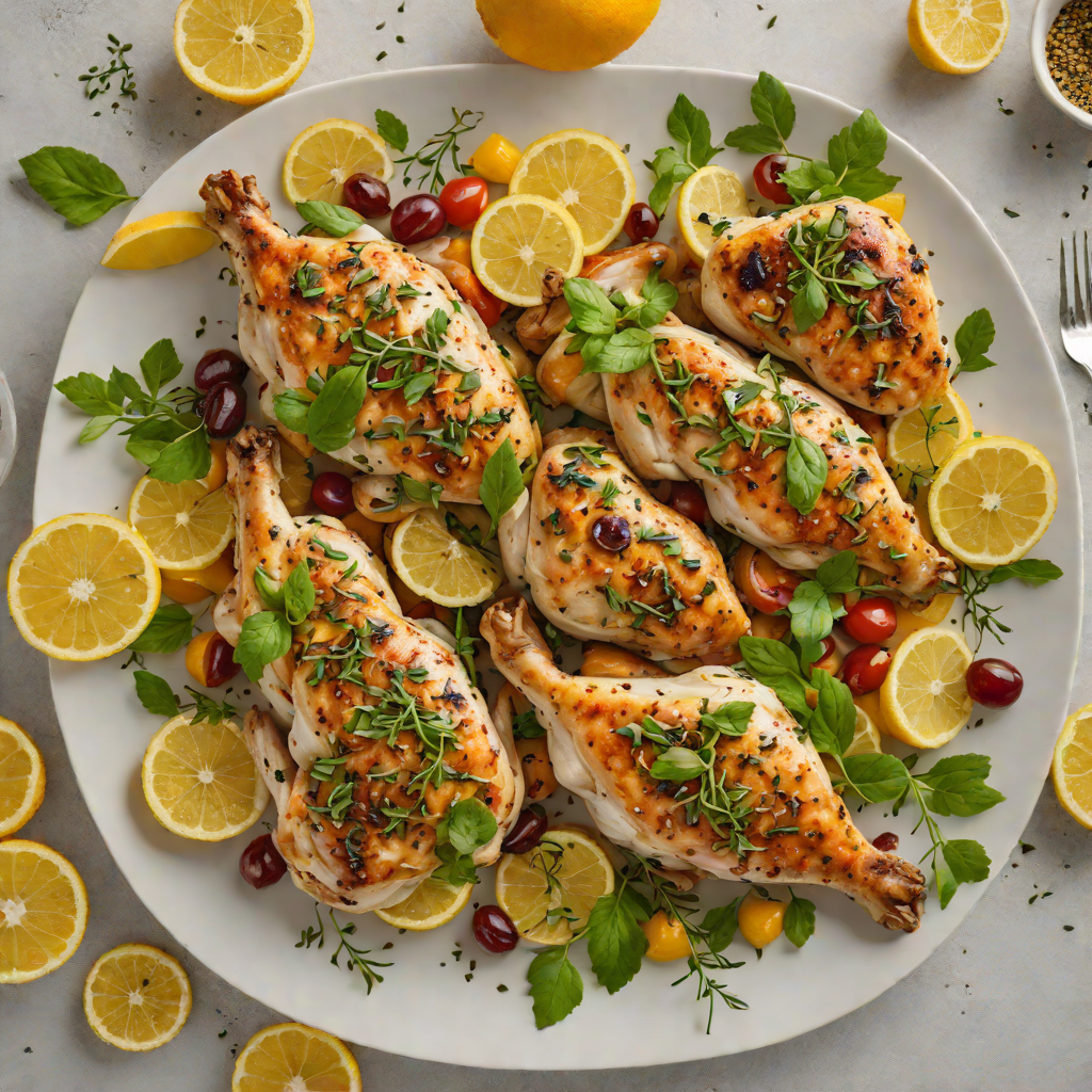 Citrus-Soaked Greek Chicken with Oregano and Garlic