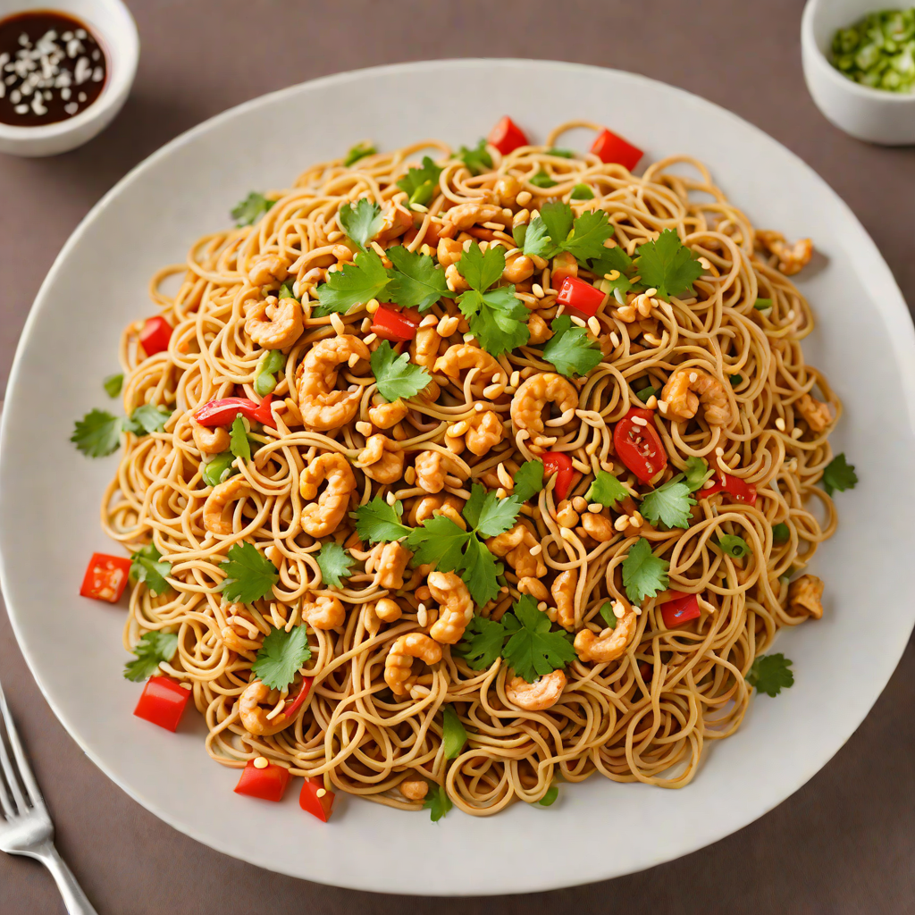 Interactive Web-Inspired Spicy Peanut Noodles