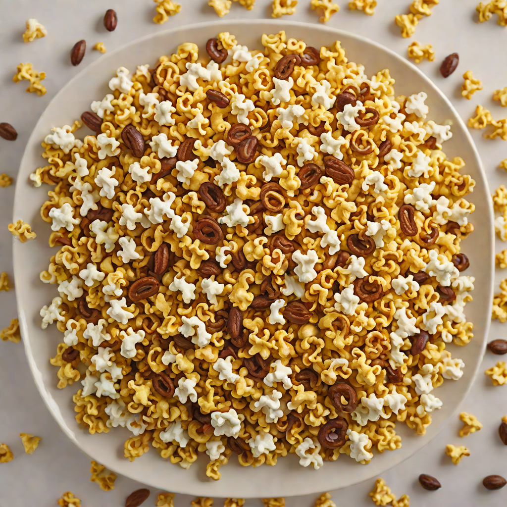 Browser Game-Inspired Sweet and Savory Popcorn Mix