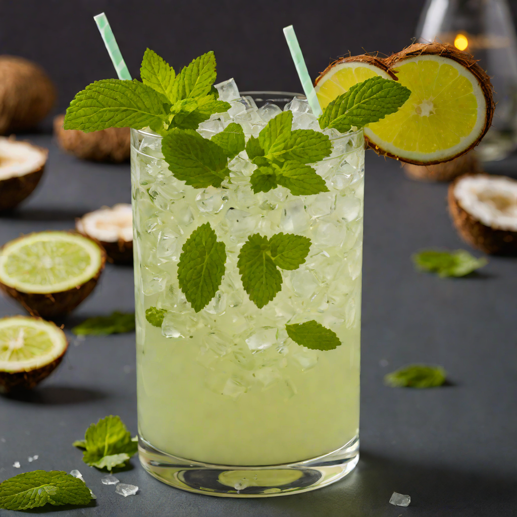 Tropical Mint Coconut Cooler