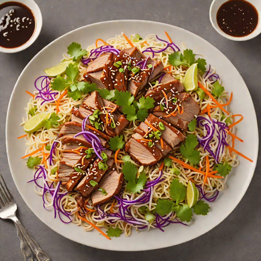 Slow Cooker Hoisin Pork with Asian Slaw