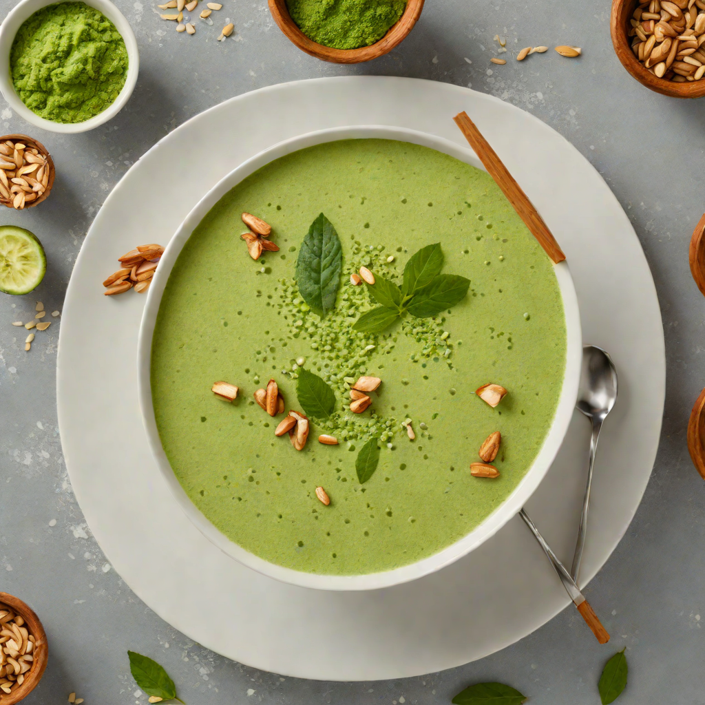 Creamy Coconut Matcha Smoothie