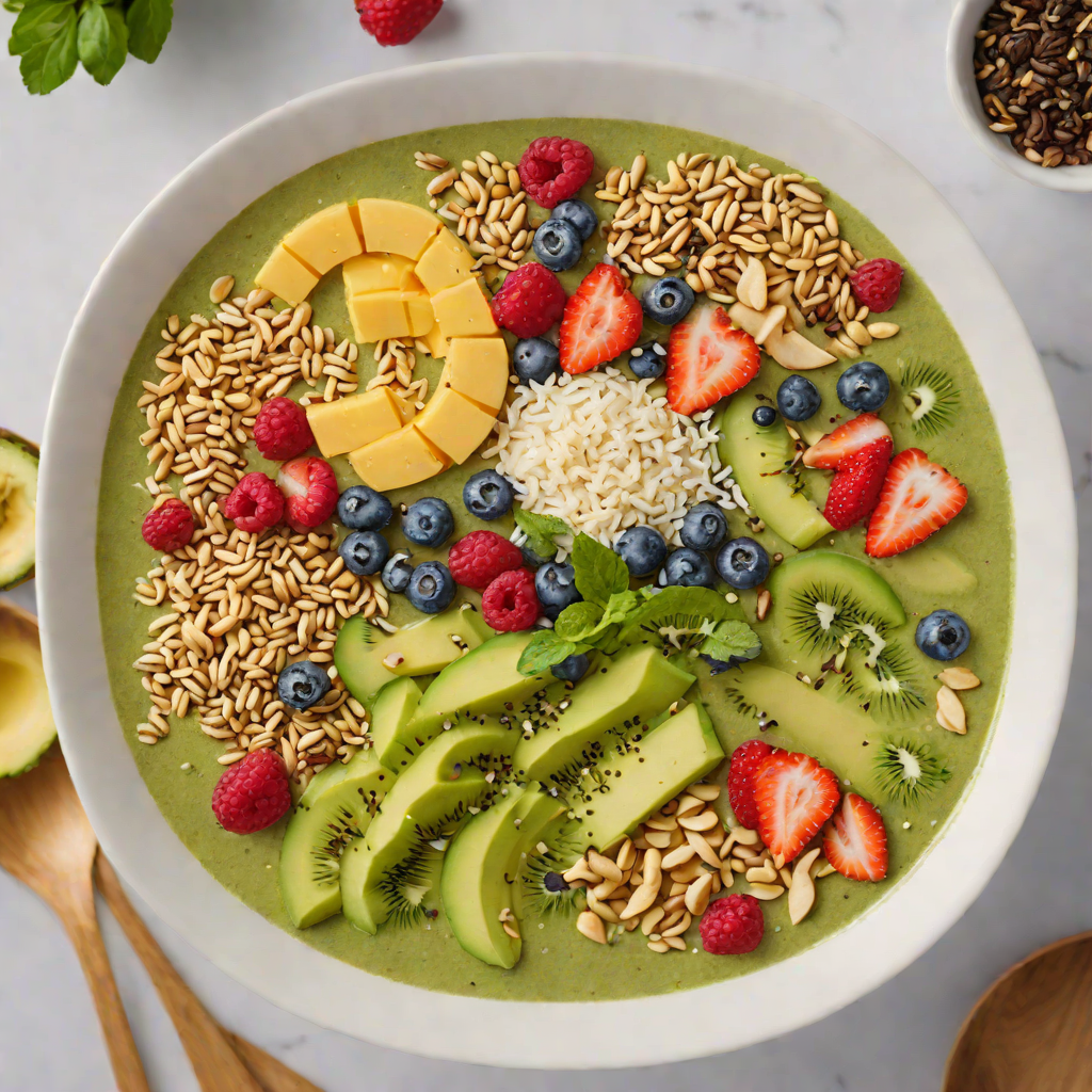 Browser-Based Energy Boost Smoothie Bowl