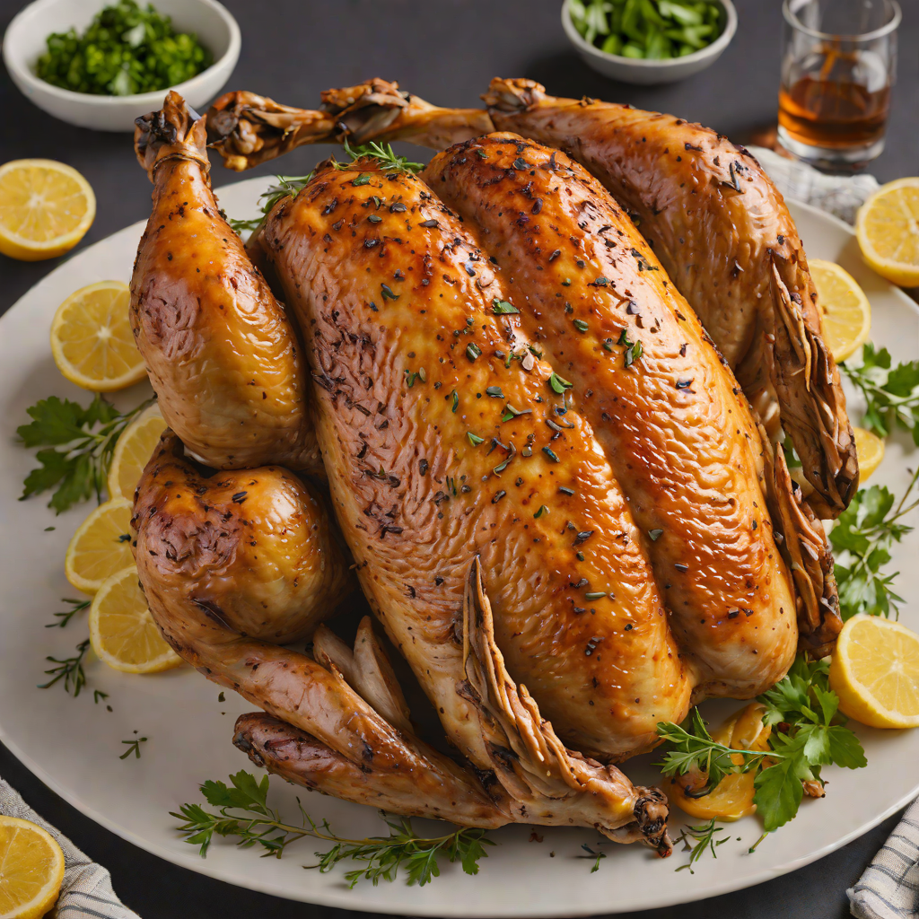 Smoked Cajun-Spiced Whole Chicken
