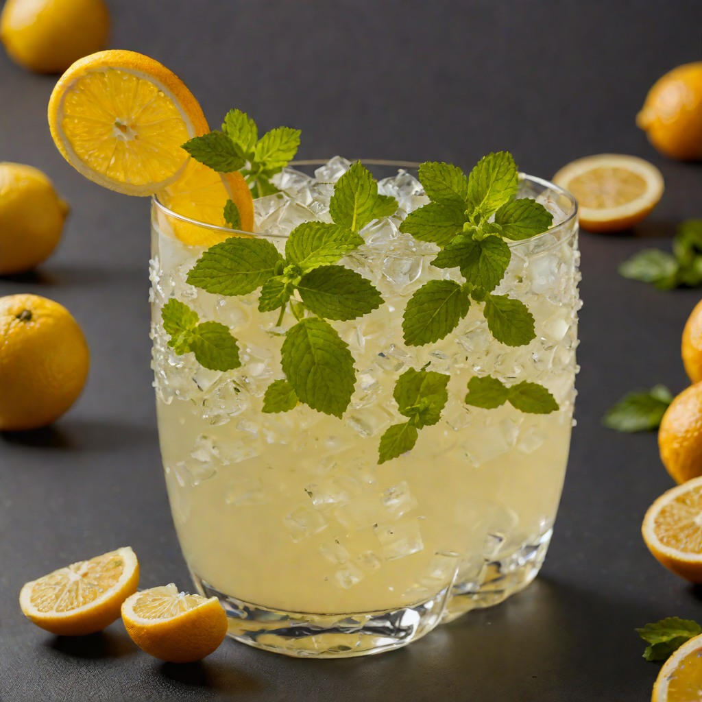 Citrus-Mint Shaken Lemonade Cooler