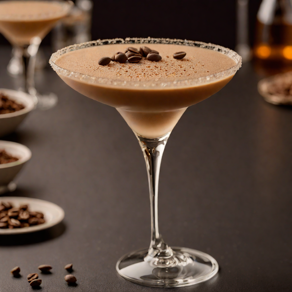 Frosted Vanilla Espresso Martini