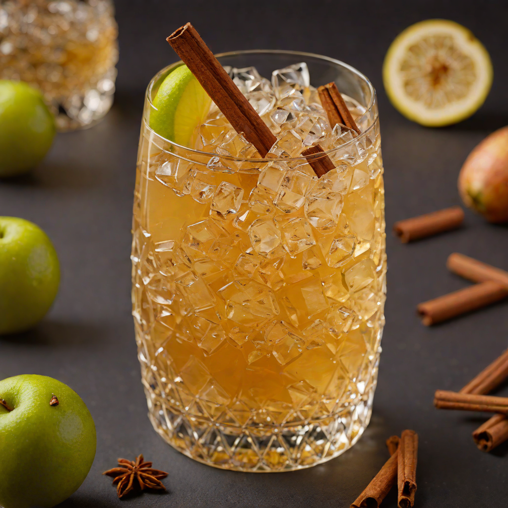 Spiced Cinnamon Pear Highball