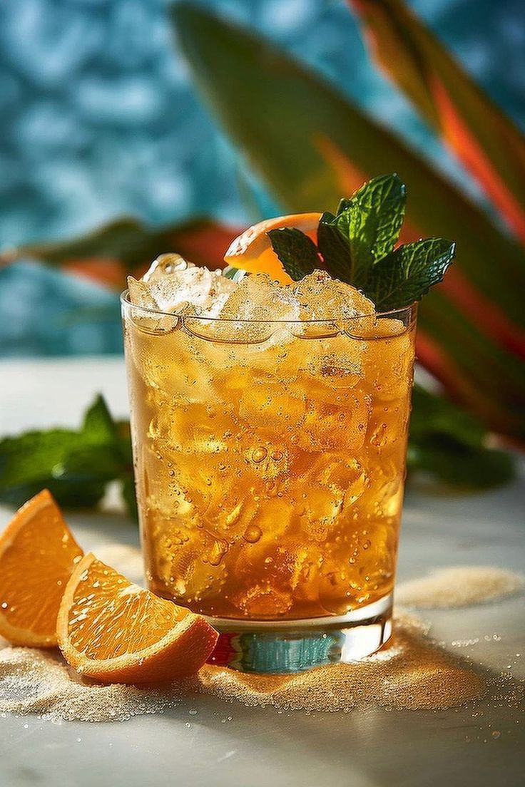 Spiced Orange Rum Cooler