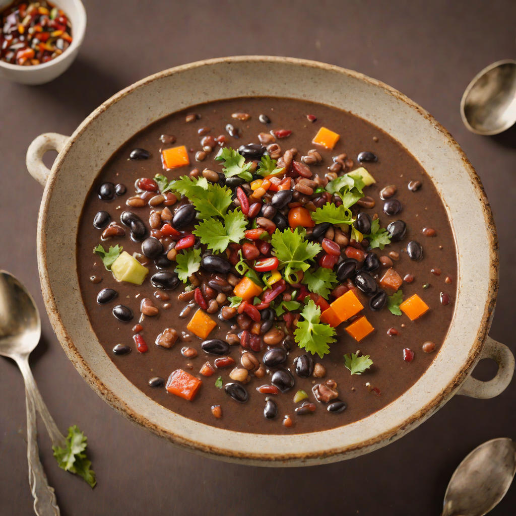 Imbibe-Inspired Spiced Black Bean Soup