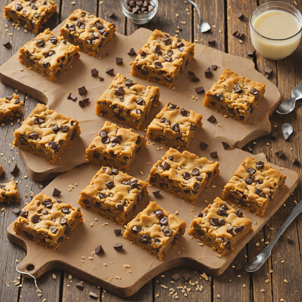 Interactive Web-Inspired Chocolate Chip Cookie Bars