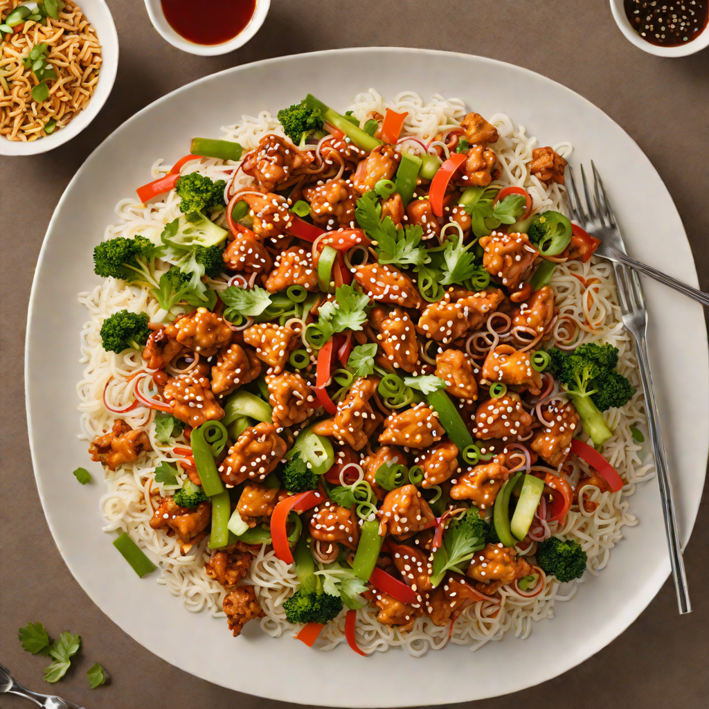 Arcade-Style Spicy Korean Chicken Stir Fry