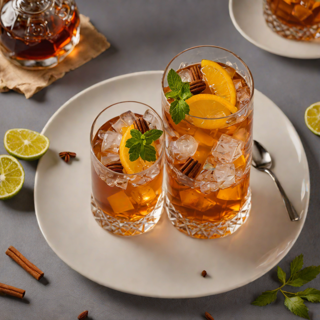 Shaken Spiced Rum Old Fashioned