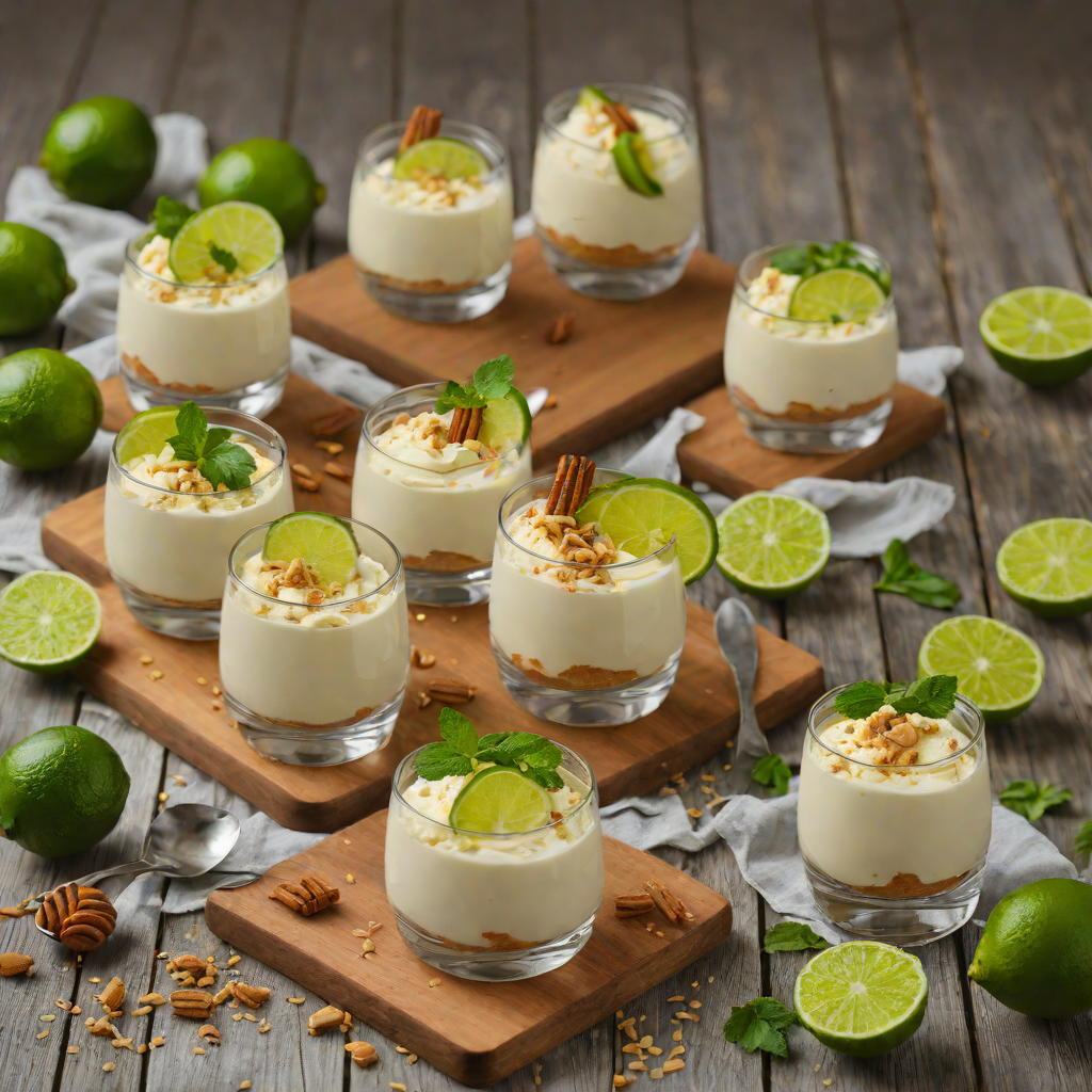 Five-Ingredient Honey Lime Cheesecake Parfaits