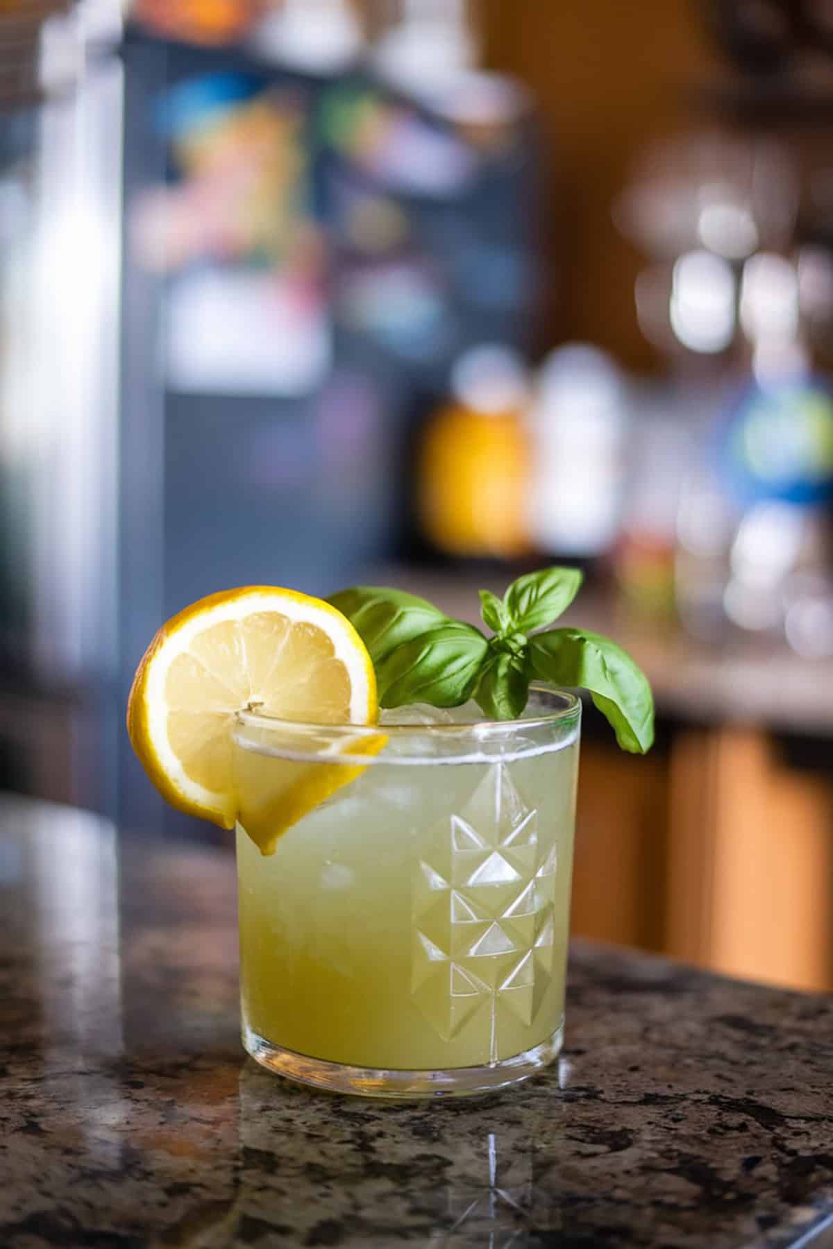 Tito’s Citrus Basil Vodka Spritz