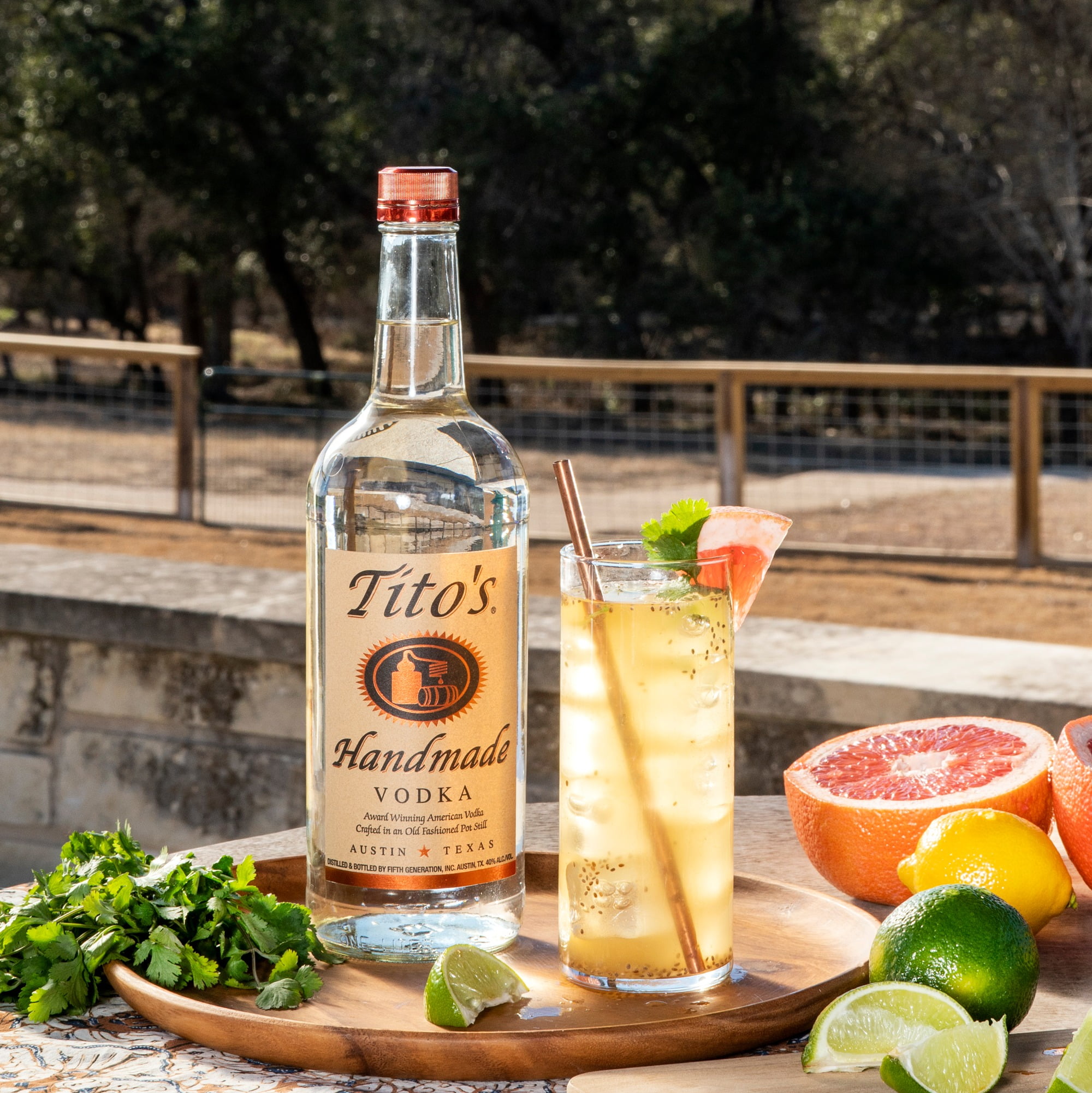 Tito's Handmade Vodka Citrus Fizz