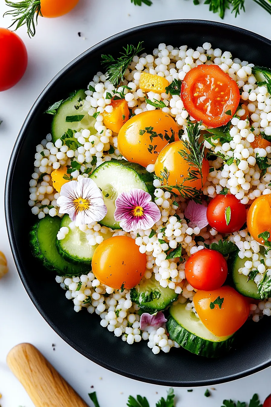 Spring Initializr Couscous Salad