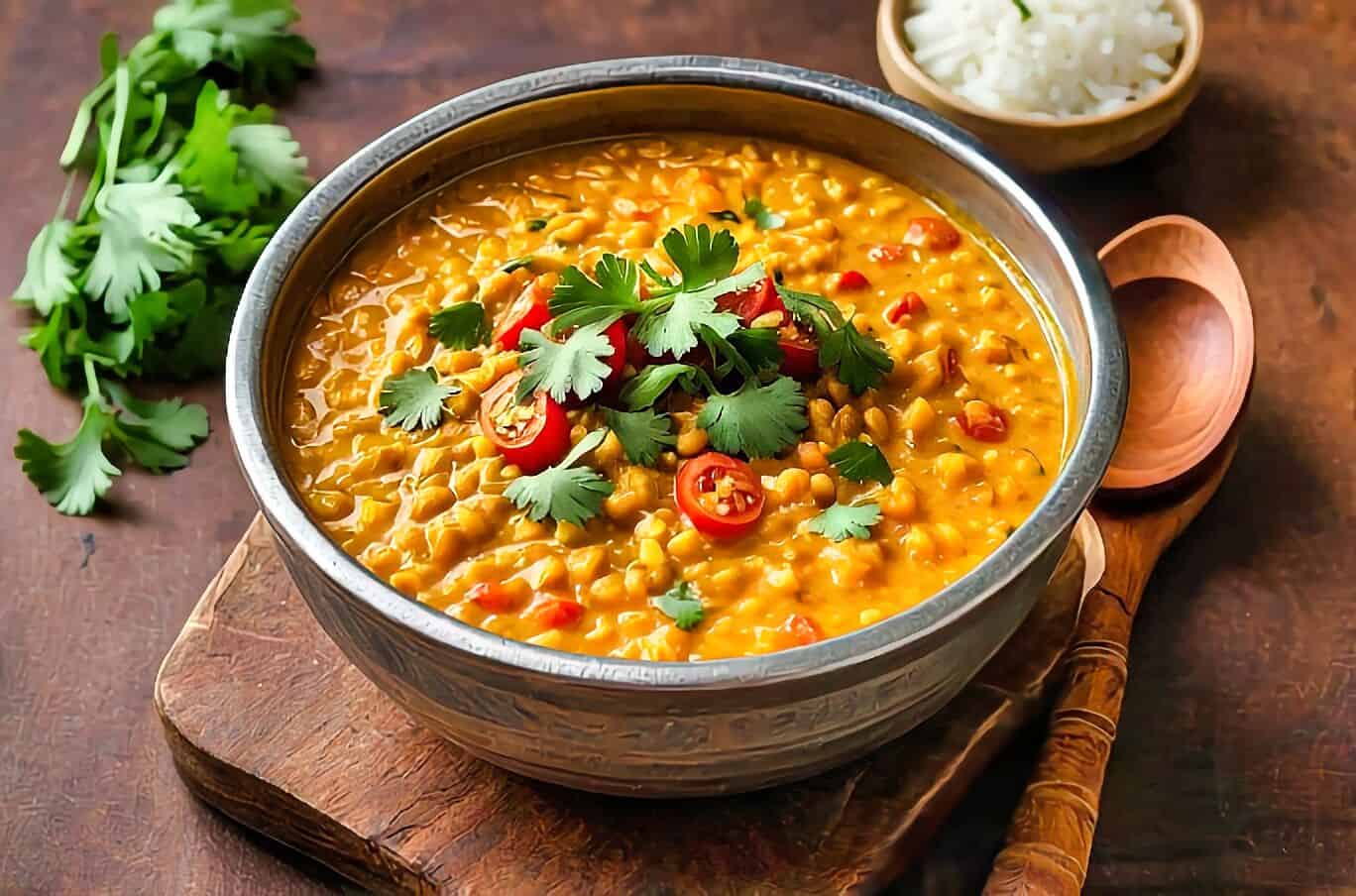 Fijian-Indian Lentil Dhal Soup with Toasted Cumin