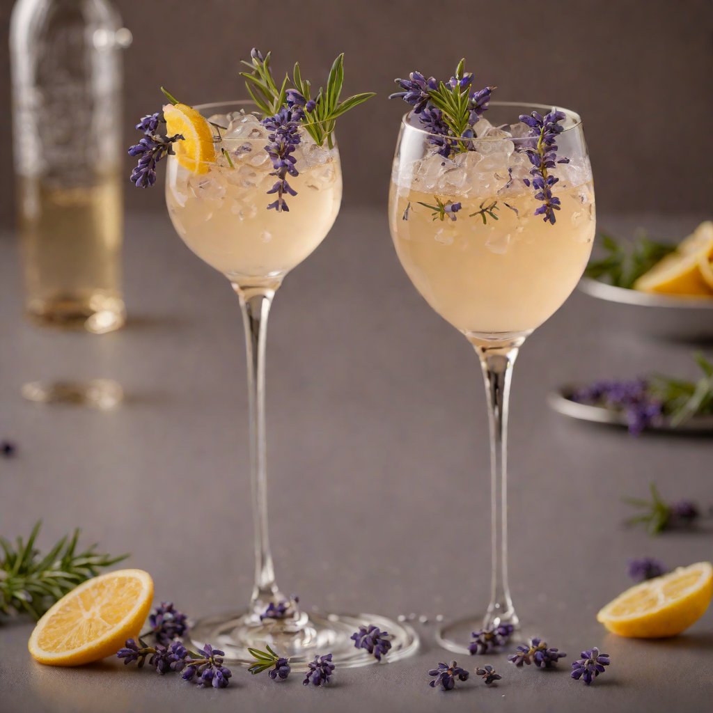 Lavender St-Germain Sparkling Spritz