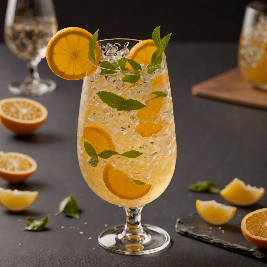 Yuzu Dry Curaçao Citrus Spritz