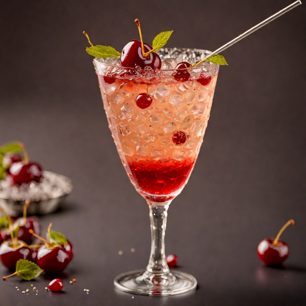 Shaken Cherry Vanilla Sparkler