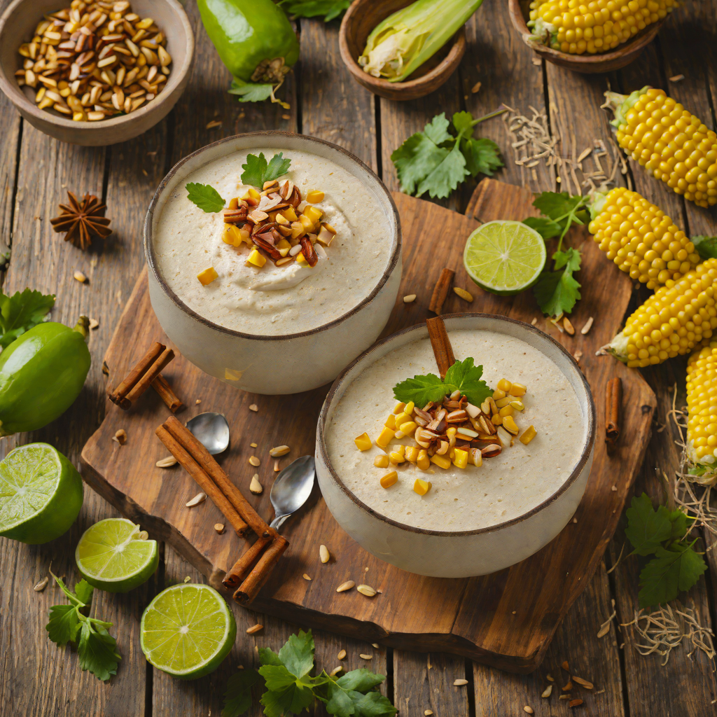 Cinnamon-Spiced Guatemalan Atol de Elote (Sweet Corn Drink)