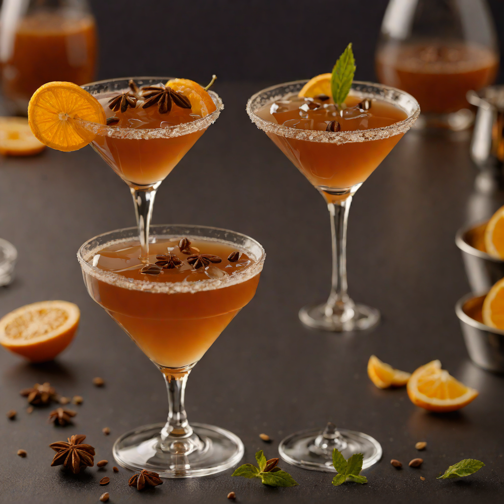 Orange Cardamom Cold Brew Martini
