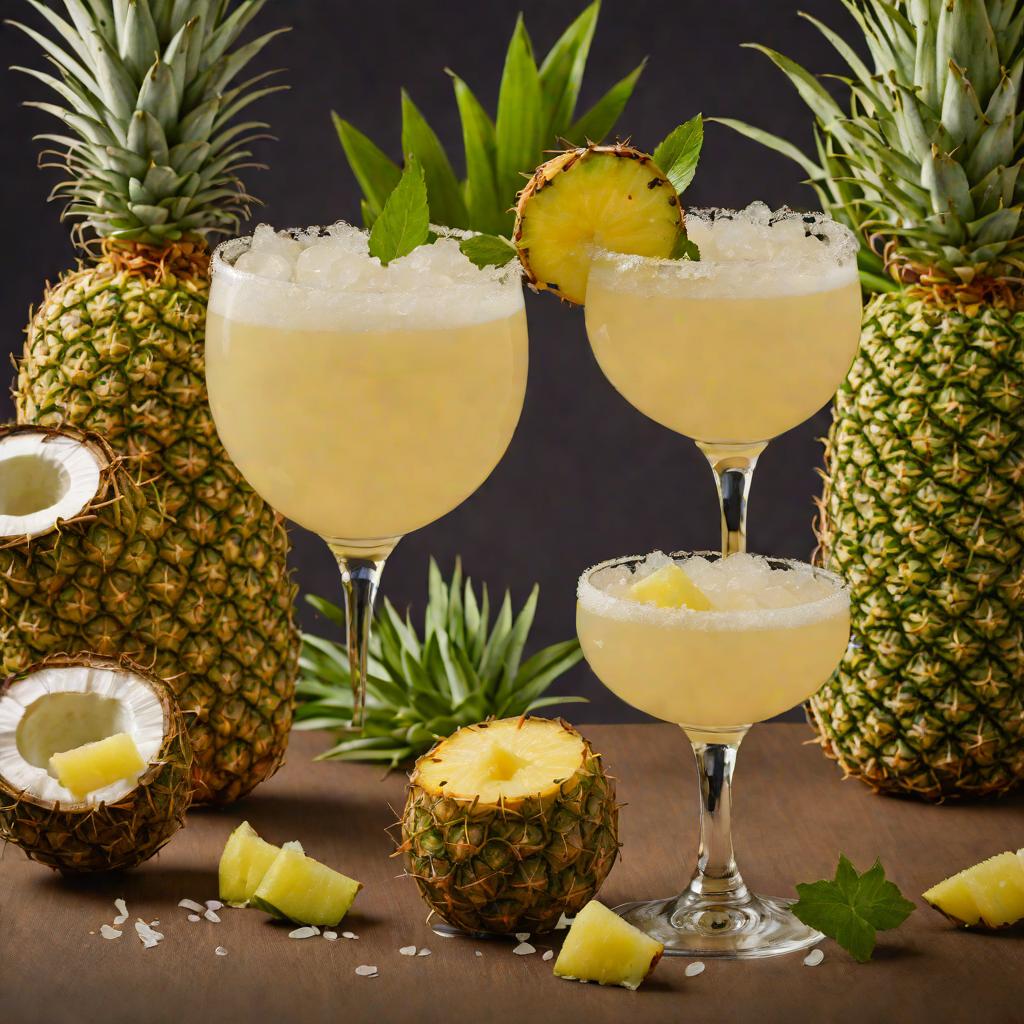 Tropical Pineapple-Coconut Margarita