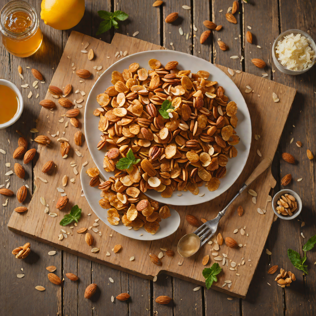 Five-Ingredient Honey Almond Crisp