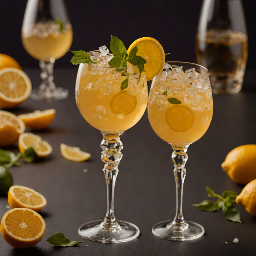 Shaken Jasmine Honey Citrus Cocktail