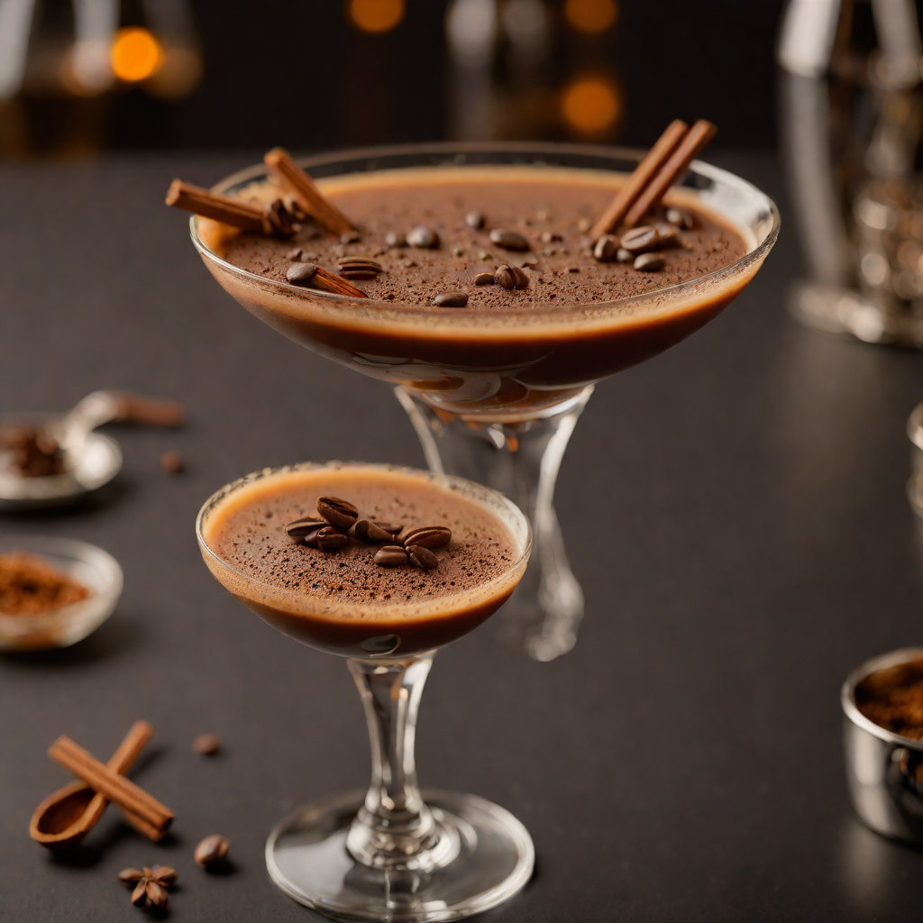 Spiced Coffee-Infused Espresso Martini